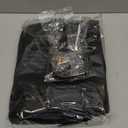 Magnetic Screen Door -Fit for Door Size:32x78 Inch,Screen Door Size 34"x80"Hands Free Mesh Partition,Heavy Duty Curtain Keeps Bugs Out, Frame Hook & Loop, Pet and Kid Friendly (Polyester-Black)