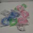 12 Pieces Light Up Tambourine, LED Tambourines for Adults Kids, Musical Flashing Tambourine Glow Tambourines Handheld Percussion Instrument for Wedding Party