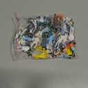 Juexica 50 Pcs Mini People Figurines 1: 50 Scale Model Trains Architectural Painted People Figures Tiny Plastic Miniature Figurines Sitting Standing Model for Miniature Scenes (Classic Style)