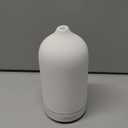 Cliganic Ceramic Diffuser (White), 100ml Ultrasonic for Essential Oils Aromatherapy, Home & Office