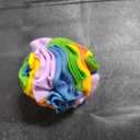 Snuffle Ball for Dogs, Designed for Small Breeds and Puppies, Interactive Dog Toys, Keeps Pets Busy with Storage Bag Machine Washable, Colorful, Small