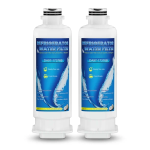 DA97-17376B Replacement for Samsung HAF-QIN/EXP RS27T5200SR WS645A RS22T5201SR RF28R7201SR RF32CG5400SR RF27CG5400SR RF29BB8600QL RF32CG5300SR RF29BB8600QL Refrigerator Water Filter 2PACK