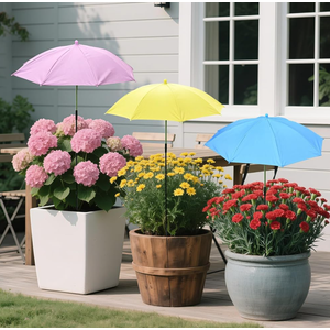 Joyline Plant Umbrellas for Outdoor Plants, Garden Umbrella Sunshade Cover Plant Shade Cloth for Potted Plants, Flowers, Garden Beds, Backyard