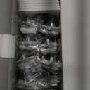 BESTTEN 10 Pack Single Pole Decorator Light Switch with Wallplate, 15A 120/277V, Rocker Paddle Wall Switch, On/Off Interrupter for LED and Other Lamps