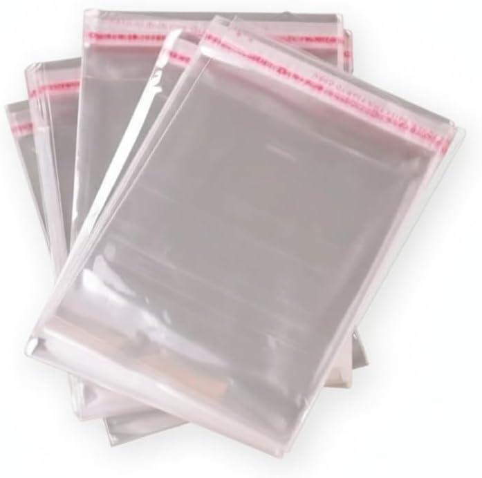1000pcs 2x2 Inches Clear Self Adhesive Resealable Cellophane Bags | Small OPP Poly Bags for Jewelry, Candy, Party Favors, Bakery, Crafts, Stickers, Beads, Samples