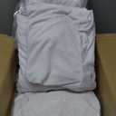 VEVOR 30 PCS White Folding Chair Covers - Ideal for Weddings, Parties, Dining, and Banquets - Universal, Washable Slipcovers for Folding Chairs - Elegant Event Dcor