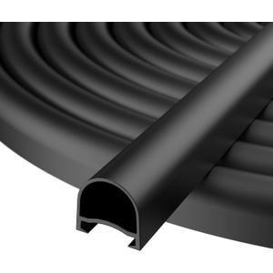 RVMATE 40FT RV Slide Out Seal, Waterproof RV Seal Replacement for RVs, Travel Trailers and 5th Wheels, D-Shaped