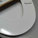 Bemis 1500EC 390 Lift-Off Wood Elongated Toilet Seat, Cotton White (Pack of 1)