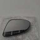 SCITOO Replacement Mirror Glass Driver Side Fit Compatible with 2012-2016 for Toyota Camry 2014-2016 for Toyota Corolla 2012-2017 for Toyota Yaris Heated Chrome