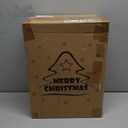 Danxilu 14FT Large Christmas Inflatables Snowman Built-in Rotating Colorful LED Lights, Giant Snowman Inflatable Outdoor Decorations Holding Garland Blow Up for Outside Yard Lawn Garden Party Holiday