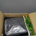 59" Solar Lamp Post with Planter 2-in-1, Solar Post Lights Outdoor Waterproof, Dusk to dawn Warm Yellow Lights, Outdoor Planter for Real or Fake Flowers, Solar Lights for Lawn, Patio, Front/Back Door, With Wreath Welcome Sign