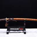 MURASAME Katana Sword 41" T10 Steel Clay Tempered Razor Sharp Blade Full Tang Handmade