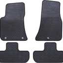 Car Floor Mats Custom Fit for Dodge Challenger RWD (Do not Fit AWD Perfectly) 2023 2022 2021 2020 2019 2018 2017 2016 2015 Odorless Rubber Heavy Duty All Weather Car Floor Liner-Black