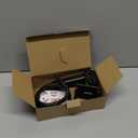 MAGIPEA Cell Phone Clip Bed Stand Holder, with Grip Flexible Long Arm Gooseneck Bracket Mount Clamp for Desk, Compatible with iPhone 17/16 Pro Max, 15, 14 or Other 3.5-7" Devices (Black)