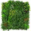 ULAND Artificial Topiary Hedges Panels, Ivy Fence Mat,Verticial Garden Privacy Fence Screen Greenery Wall Backdrop Decor, Garden Privacy Screen FenceB052 40x40