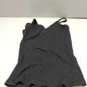 Women Slim Fit Ribbed Spaghetti Strap Tank Top Summer Soft V-Neck Camisole Trendy Sleeveless Basic Shirt (Large, 01 Black)