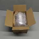 Fillable Clear Christmas Ornaments Balls, 5Pcs 5.5 inch Empty Clear Plastic Ornaments to Fill for DIY Crafts, Christmas Tree Decorations for Home Party Supplies