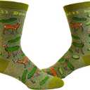 VICRAZY Funny Socks - Unique Christmas Gifts for Men, Cool Gag and Weird Mens Gift, Crazy Mens Dress Socks Ideal for Stocking Stuffers, Great Gag Gift for Adults, Funny Gifts for Men, One Size