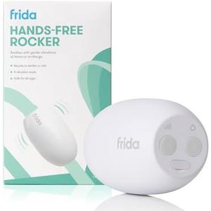 Frida Baby Hands-Free Stroller Device with 5 Vibration Levels, Universal Stroller Accessories, Rechargeable Portable Vibration for Cribs & Strollers, Water-Resistant Baby Soother