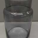 Large Glass Vase, 9 Inch Flower Vase, Black Vase, Glass Flower Vase for Bouquet, Tall Vases, Wide Mouth Vases for Flowers, Large Vases for Home, Wedding, Living Room, Office Decor