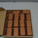 28Pcs Chair Leg Floor Protectors Rectangle for Hardwood Floors Silicone Caps Covers Felt Furniture Pads Clear Chair Sliders, Protect The Floor from Scratches(Fit Perimeter 5" to 5-7/8") (Large)