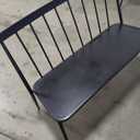 Metal Black Bench