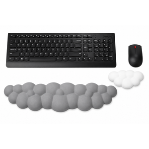 Cloud Wrist Rest for Computer Keyboard, Memory Foam Cloud Armrest Keyboard for Typing, Pain Relief, Ergonomic Mouse Pad, Wrist Support for Home, Office, Computer, Laptop, Gaming, Mac