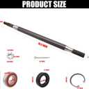 DRIVE UP Rear Spline Axle Shaft for Yamaha Golf Cart Driver Side OEM JR1-G6511-00-00