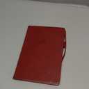 Clever Fox Auto Mileage Log Book Vehicle Logbook with Mileage, Expense, Gas Consumption & Lubrication Trackers Driving Logger for Car Records A5 Size, 1,674 Mileage Entries (Red)