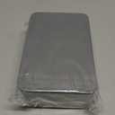 Butt Wipes Dispenser 7.28" L * 4.80" W * 2.75" H, Bathroom Flushable Baby Wipes Container Holder Nursery (Grey)