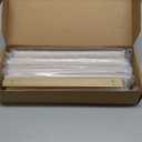 goldenwarm 10 Pack 10 Inch Matte Gold Finger Pulls Cabinet Edge Pulls Brushed Brass Drawer Handles Edge Hardware for Kitchen Cupboard (Hole Center:256mm(10in))