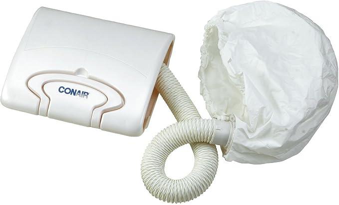 Conair Bonnet Hair Dryer, Soft Portable Bonnet Style Hair Dryer