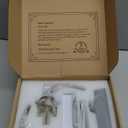 Keyless Entry Door Lock Set Smart Locks for Front Door Keypad Door Lock with Handle Auto Lock One Time Password Anti Peeping Password IP54, Black