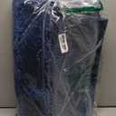 Yimobra Long Bathroom Rug Non Slip 44x24 Inch, Extra Thick Soft Absorbent Chenille Bath Mat, Machine Washable Quick Dry Bath Rugs for Bathroom Floor, Tub and Shower, Home Decor Accessories, Navy Blue