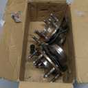 Pair 513188 Front Wheel Bearing Hub Assembly Compatible with Buick Rainier 04-07, for Chevy SSR 03-06 Trailblazer Ext, for GMC Envoy XL XUV 04 05, for Isuzu Ascender 03-08, for Saab 9-7X, 6 Lug w/ABS (OE Size)