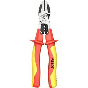 LAOA 1000V Insulated Multifunctional Pliers | Wire Cutter, Stripper, Crimper with 60CR-V Steel Heavy Duty Electrician Tool for Auto Repair, Electronics & Tight Spaces
