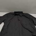 GORGLITTER Men's Cropped Shirt Button Bown Short Sleeve Casual Collar Neck Summer Shirts Crop Top Medium