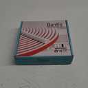 40FT Weather Stripping Door Seal - Self Adhesive Weather Insulation Strip Weatherstripping Silicone D Shaped Seal Strip Door Frame Gap Filler/Window Soundproofing (M (3/8"W  5/16T) 40FT, Black)