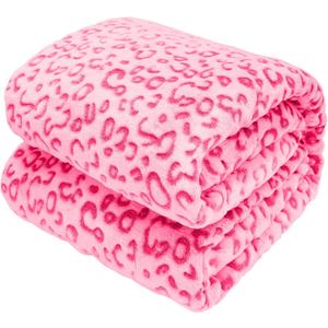Warm Blanket Pink Soft Fleece Blankets Fuzzy Small Throw Blankets for Kids Girls Toddlers, Pink Gifts for Women Girls Mom Birthday Mothers Easter, 40x50 Inches (baby size 40" x 50" (100 x 130 cm))