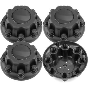 8 Lugs 8.43" Wheel Center Caps for Chevrolet 1999-2017 Avalanche Silverado Suburban 2500 3500 Express Savana Sierra Yukon 15039488 15039489 9597169 9597170 Center Hubcaps, 4 PC Matt Black