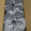 UME 10 Pack Solar Pathway Lights Outdoor, Bright Solar Garden Lights with Metal DesignIP65 Waterproof, Auto On/Off, 3000K LED Landscape Lighting for Yard, Lawn, Walkway, Driveway, Patio Decor (Black)