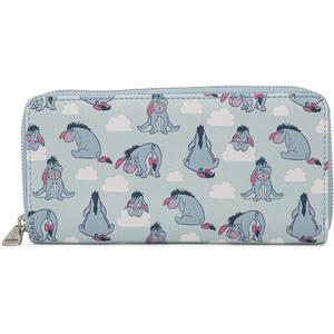 Loungefly Disney Winnie the Pooh Eeyore Zip Around Faux Leather Wallet, Multi