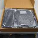 Universal Tactical Seat Back Organizer Vehicle Molle Panel Organizer Storage Bag with 5 Detachable Molle Pouch for All Vehicel Such as Jeep,Truck,SUV, Car, Ford,Chevy etc (Upgraded-A-Black)