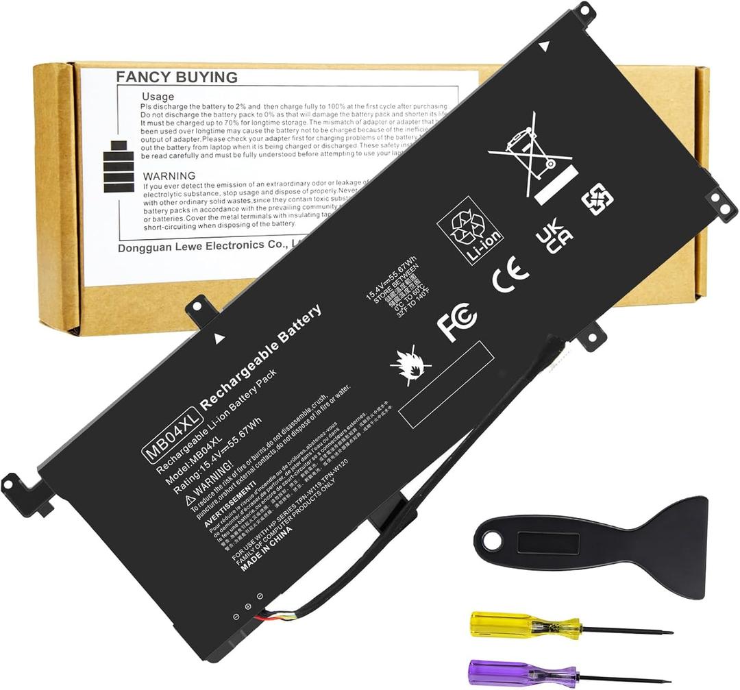 Fancy Buying MB04XL Battery for HP Envy X360 Convertible M6-AQ000 M6-AQ105DX M6-AQ003DX M6-AQ103DX M6-AR004DX 15-AQ 15-AQ005NA AQ101NG AQ015NR AQ273CL AQ173CL 15t-AQ200 843538-541 844204-850
