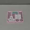 False Eyelashes 14mm Faux 3D Mink Lashes Natural Look Cat Eye Wispy Lashes Pack by Kiromiro, 14 Pairs