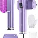 Steamer for Clothes,Sundu Portable 2-in-1 Travel Steamer&Iron,15s Fast Heat-up,100ml Water Tank,Ironing Gloves,25 Min Powerful Continuous Steam,1200W&4 Modes Light Steam Iron for Travel&Home(Violet)