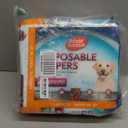 Simple Solution Disposable Dog Diapers, Female Dog Diapers, Puppy Potty Training, Incontinence and Heat Cycle Protection, Large Diapers for Dogs, 18-27 Inch Waist, 30 Count