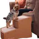 Pet Gear Easy Step II Pet Stairs, 2 Step for Cats/Dogs up to 150 Pounds, Portable, Removable Washable Carpet Tread, No Tools Required