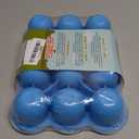 Samuelworld Baby Food Storage Container, 12 Portions x 2.5oz - BPA Free Silicone Freezer Tray with Clip-On Lid for Breast Milk Storage, Homemade Baby Food, Vegetable & Fruit Purees - Blue