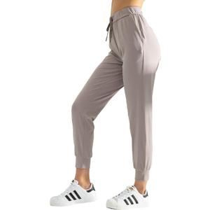 AJISAI Women's Joggers Pants Drawstring Running Sweatpants with Pockets Lounge Wear (Cloud), Size: Small Petite
